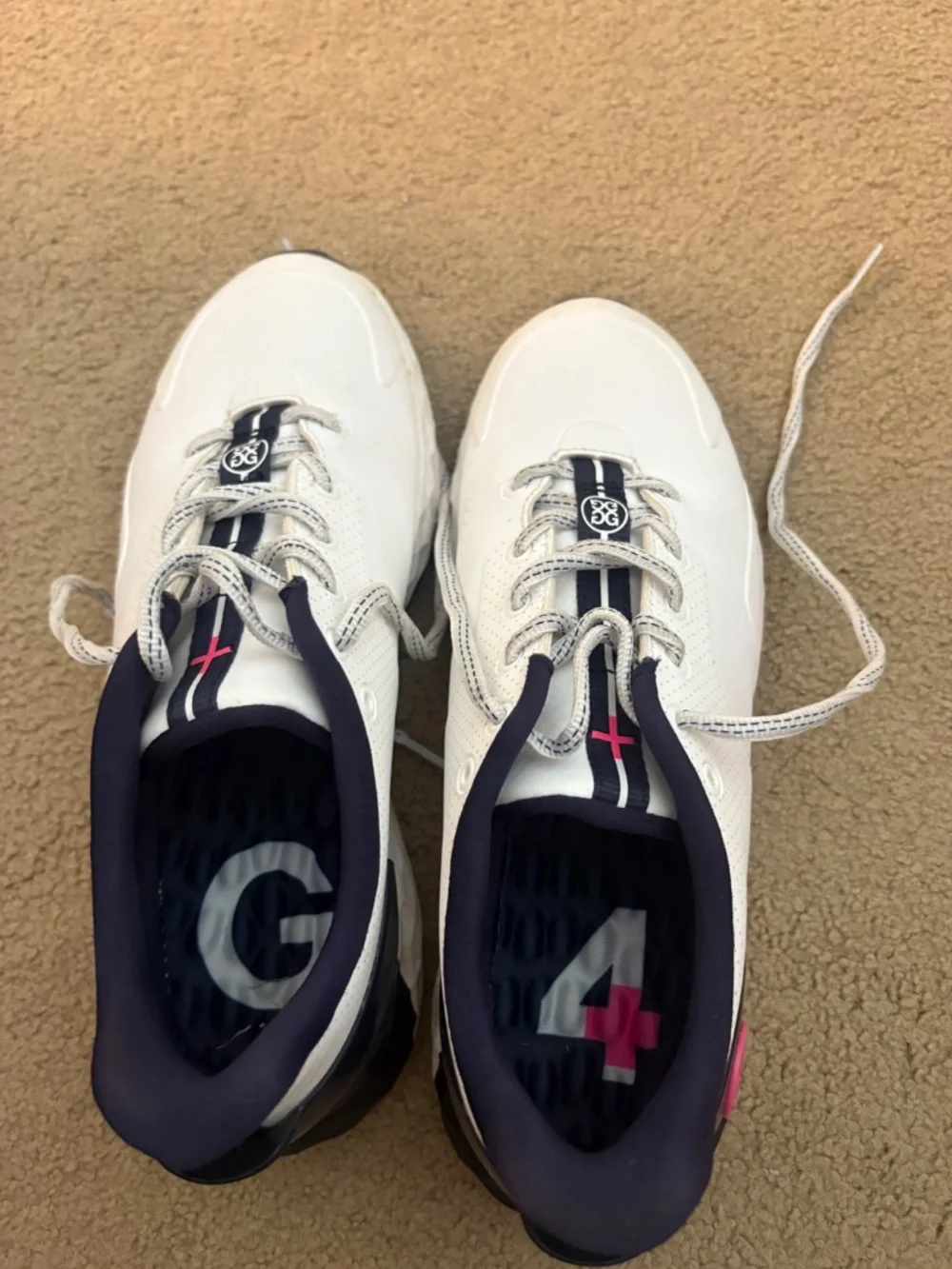 G/FORE MG4+ Golf Shoe Women's Size 8.5 Snow Twilight